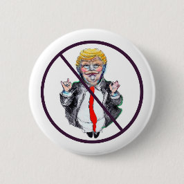 Geen Trump-toets Ronde Button 5,7 Cm