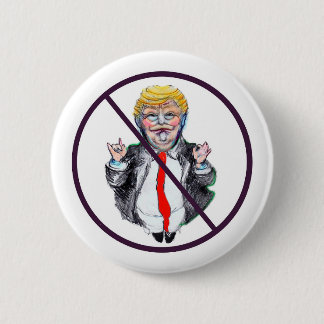 Geen Trump-toets Ronde Button 5,7 Cm