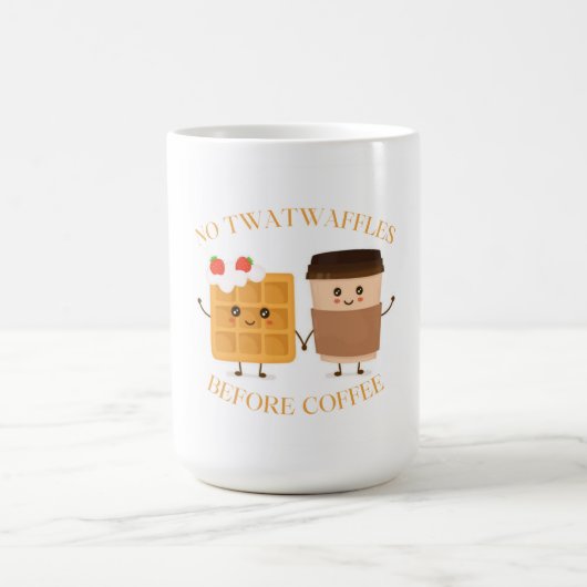 Geen Twatwaffles Voor Koffie Koffiemok (Center)