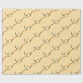 Geen twee als een tweeling cadeaupapier (Vlak)