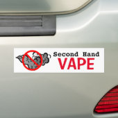 Geen tweede handmatige tape bumpersticker (Op auto)