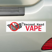Geen tweede handmatige tape bumpersticker (Op auto)