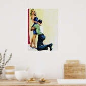 Geen tweede kans op pulp-Hoesje Poster (Keuken)