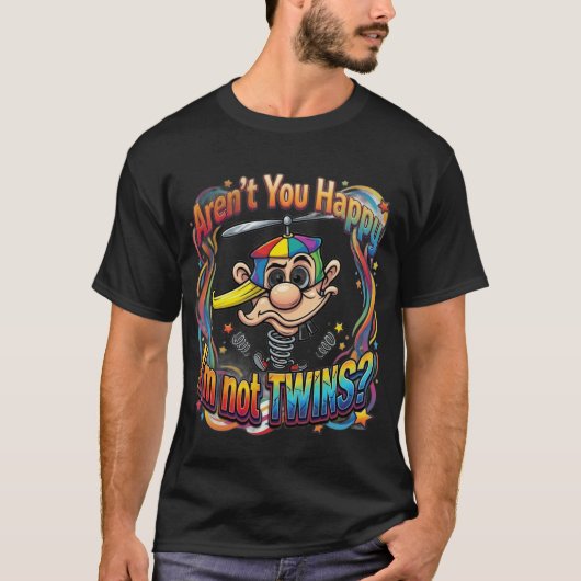 Geen Tweeling T-shirt (Voorkant)