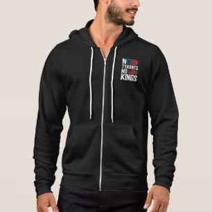 Geen Tyrannen Geen Koningen / Blijf Van Ons Protes Hoodie