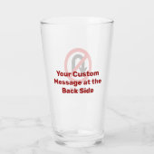 Geen U-Draaiteken Glas (Achterkant)