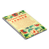 Geen Uitdaging Ledger  Flowers Notitieboek (Rechterzijde)