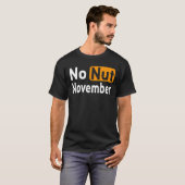 Geen Uitdagingsthema Nut November T-shirt (Voorkant volledig)