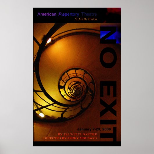 GEEN UITGANG POSTER (Voorkant)