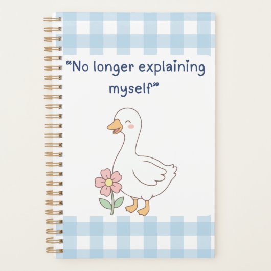 Geen Uitleg Meer Geitenruit Planner (Voorkant)