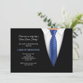 Geen uitnodiging meer Stropdassen Pensioenpartij (Staand voorkant)