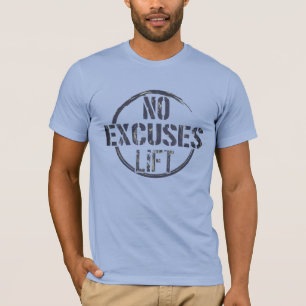 GEEN UITREDEN FITNESS GYM EN WORKOUT T-SHIRT
