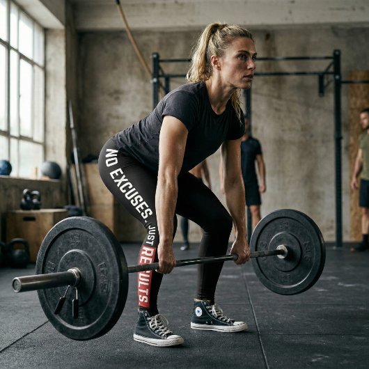Geen Uitvluchten Alleen Resultaten Gym Leggings