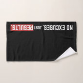 Geen Uitvluchten Gym Handdoek Motivatie Workout (Handdoek)