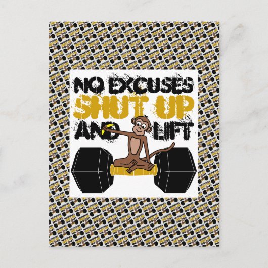 Geen Uitzonderingen Briefkaart (Voorkant)