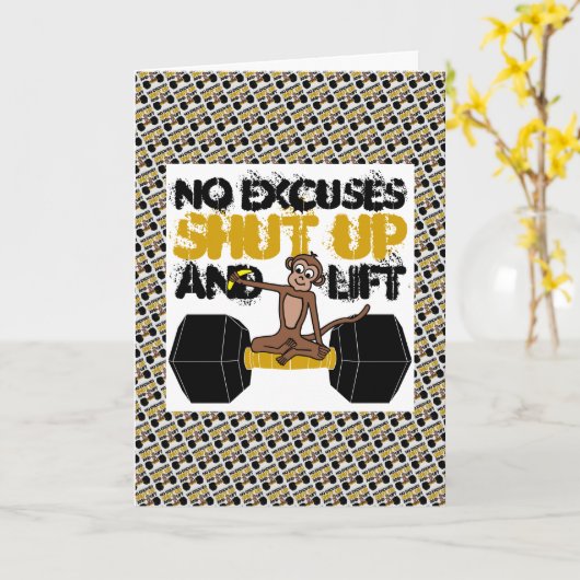 Geen Uitzonderingen Kaart (Gele Bloem)