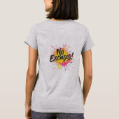 Geen uitzonderingen t-shirt (Achterkant)