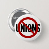 Geen Unies Ronde Button 5,7 Cm (Voorkant /achterkant)