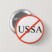 Geen USSA Ronde Button 5,7 Cm (Voorkant /achterkant)