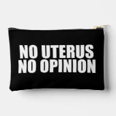 Geen Uterus Geen advies Pro Choice Quote Black Etui (Achterkant)