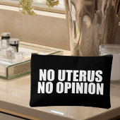 Geen Uterus Geen advies Pro Choice Quote Black Etui