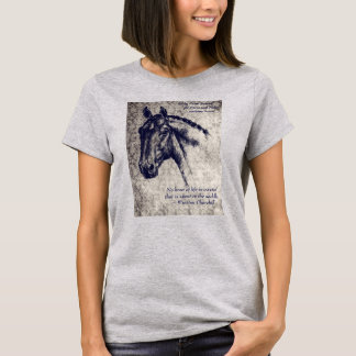 Geen uur is verspild Winston Churchill T-shirt