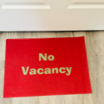 Geen vacature UnWelcome Mat Funny Burgundy-deurmat<br><div class="desc">Je zult van ons hilarisch No Vacancy UnWelcome Mat houden! Ideaal voor erfgenamen en boeven.</div>