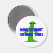 Geen vaderlijke genen magneet (Voorkant / Achterkant)