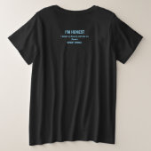 Geen validatie nodig Monkey T-shirt | Eerlijke zon (Design achterkant)