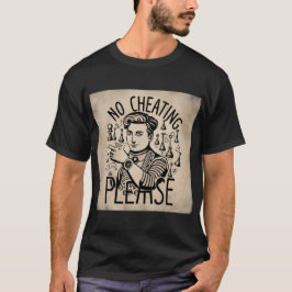 Geen valsspelen, alstublieft! t-shirt