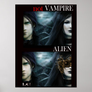 Geen Vampier: Alien (poster) Poster