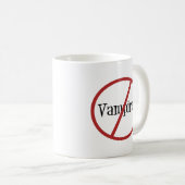 Geen Vampiers-Mok Koffiemok (Voorkant rechts)