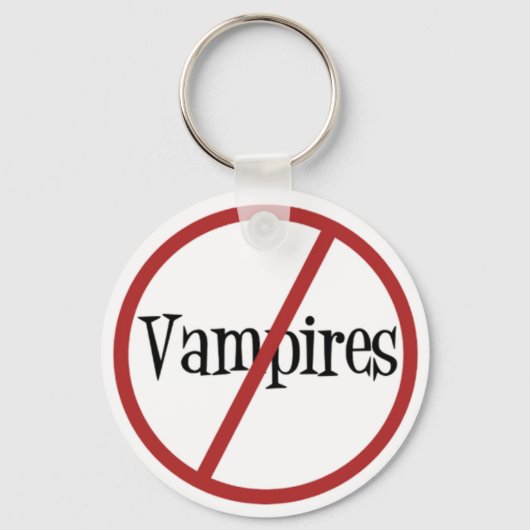 Geen Vampiers-Sleutelhanger Sleutelhanger (Voorkant)