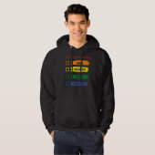 Geen van de geïnteresseerde LGBT Pride Month Graph Hoodie (Voorkant volledig)