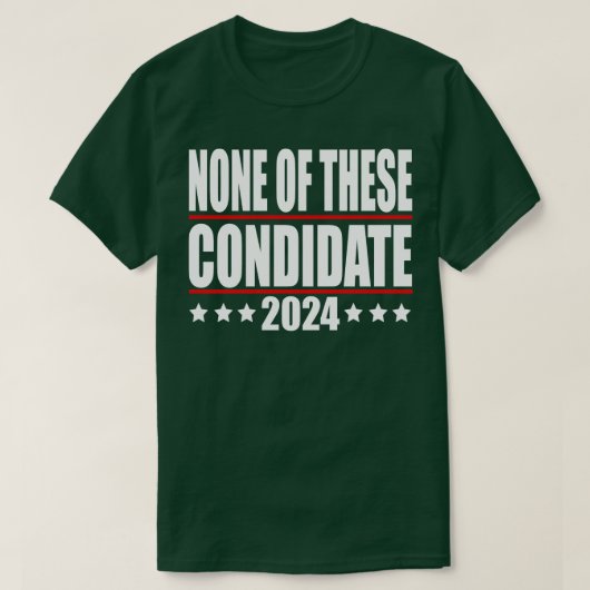 geen van deze voorwaarden 2024 TShirt 2 (Design voorkant)