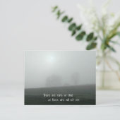 Geen van hen is zo blind als degenen die niet zull briefkaart (Staand voorkant)