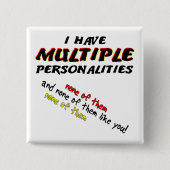 Geen van hen zoals jij Button Badge Pin (Voorkant)