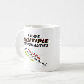 Geen van hen zoals jij grappige mok of reismok (Voorkant links)