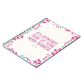 Geen van uw zakelijke Notitieboek (Linkerzijde)