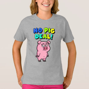 Geen Varkenszaak Woordspeling T-shirt