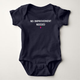 Geen verbetering nodig witte letters romper