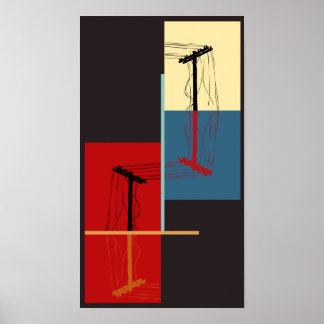 Geen verbinding poster