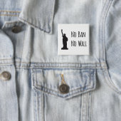 Geen verbod Geen muur - Button (In situ)