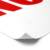 Geen verbod, geen muur poster (Hoek)