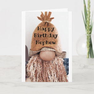 *GEEN VERBONDEN* HET IS UW BIRTHDAY NEPHEW KAART