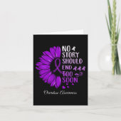 Geen verhaal dient te eindigen met een te snelle o kaart (Voorkant)
