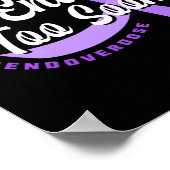 Geen verhaal mag te snel eindigen Overdosis Poster (Hoek)