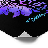 Geen verhaal moet te snel eindigen Zelfmoordbewust Poster (Hoek)