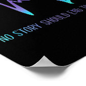 Geen verhaal zou te snel Mannen van zelfmoordbewus Poster (Hoek)