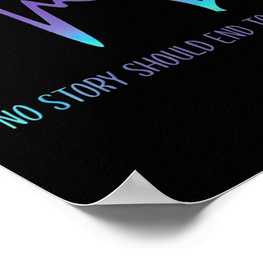 Geen verhaal zou te snel Mannen van zelfmoordbewus Poster (Hoek)